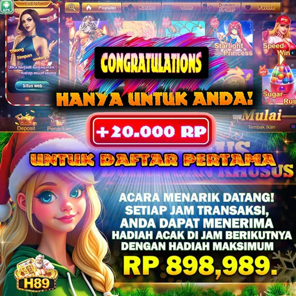H89 WD Cepat DANA OVO GoPay